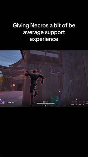 Necros Support Experience in Marvel Rivals Gameplay