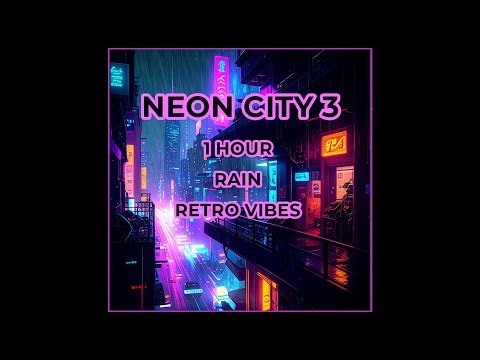 Neon City (Retro) – Rain & Retro Pads | ASMR Ambient Loop