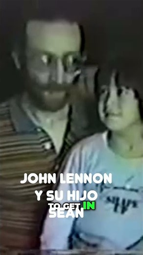 John Lennon con Sean