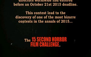 第一届15秒恐怖片大赛（15 Second Horror Film Challenge 2015）