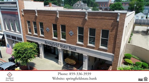 🎥 Springfield State Bank — Built on trust. Growing on friendly service. 💙 From hometown roots to modern banking, we’re here for YOU — every step of the way! 🌳💰 #SpringfieldStateBank #FriendlyService #BuiltOnTrust #GrowingTogether #CommunityBanking #HometownPride #ShopLocal #SpringfieldKY | gng On Demand