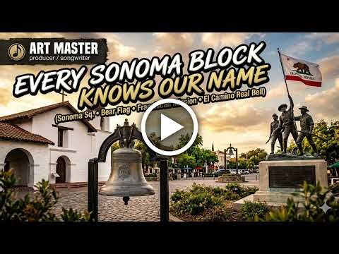 The Original Pin Drop - “Sonoma Bear Flag”