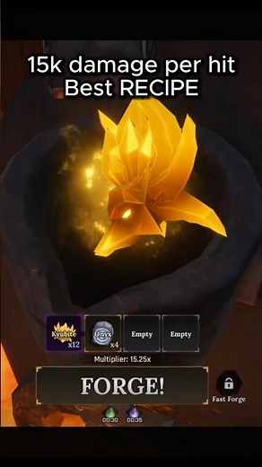 Best collosal sword recipe on ISLAND 4 in the forge roblox