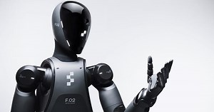 BMW has shown a robot mechanic that deftly loads metal parts in a real production facility