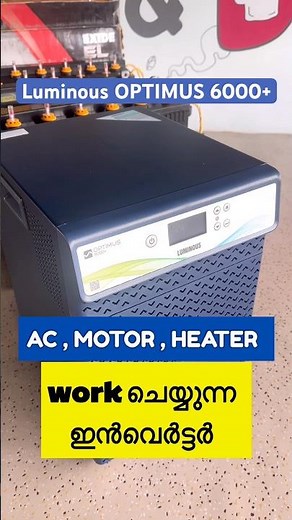 Best Inverter for AC, Pump & Office Use | Luminous Optimus 6000+ Full Review