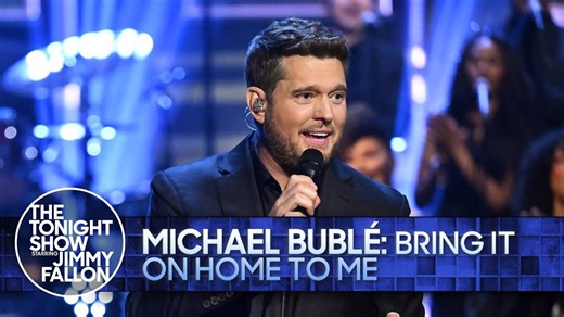 【英语字幕】【现场LIVE】Michael Bublé——Bring It On Home to Me
