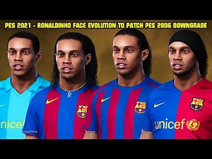 PES 2021 - FACE EVOLUTION IN SIDER RONALDINHO GAUCHO - 4K