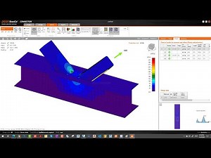 Design of welds connection truss joint using software Fem -Design &IDEA StatiCa 20.1