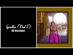 Aladdin (2019) // Speechless (Part 2) || One Line Multilanguage | Lyrics & Translations