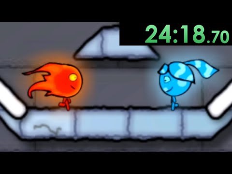 I tried speedrunning Fireboy and Watergirl 3 and have never felt so defeated...