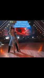 Amber Glenn DWTS Mariah Carey Night — Move That Echoes Brooke Hyland