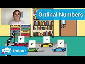 Twinkl KS1 | How to Use the Ordinal Numbers to Ten Flashcards