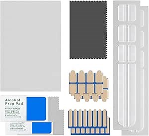 Privacy Screen Accessories Kit Adhesive Strips and Slide Mount Holder Tabs for Monitors and Laptops - Easy On/Off Security Filter with Replacement Kit for Monitor and Laptop Privacy Protection
