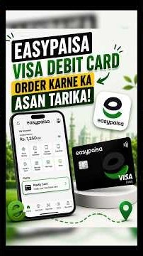 How to order online Easypaisa visa debit card 2026 | Easy Step-by-Step Guide