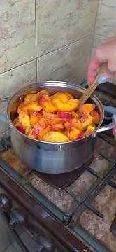 Sugar-Free Peach Jam. Peach Jam for the Winter