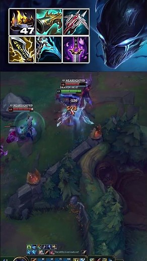 NOCTURNE 100% CRIT FULL LETHALITY = INSTANT ONE SHOTS 😱#shorts