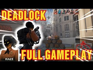 Deadlock (valve) - HAZE full match gameplay (leak)