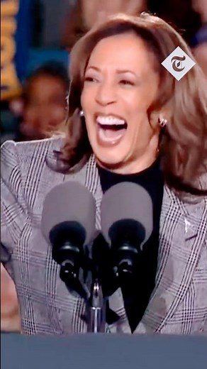 Kamala Harris stuns crowd to awkward silence at rally in Michigan