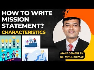 How to write mission statement (Characteristics) with different company’s examples