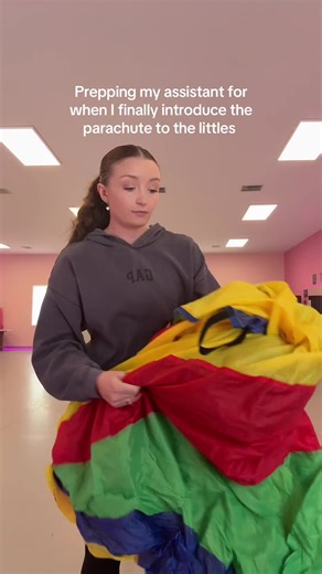 Give me some fun parachute games!!🫶 #danceteacher #studioowner | parachute