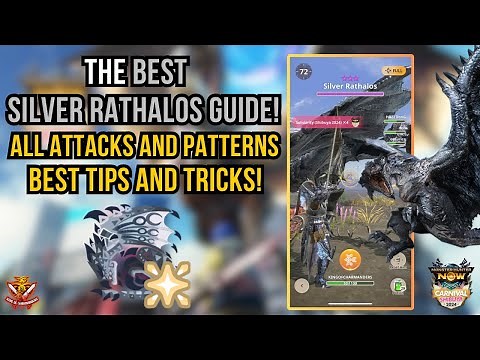 The BEST SILVER RATHALOS GUIDE! All Attacks and Patterns! BEST Tips and Tricks! l Monster Hunter Now
