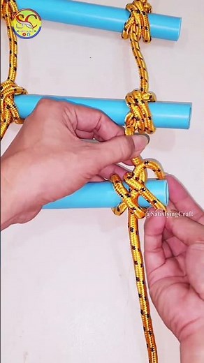 How to tie Rope Knot 💡 Easy learning method