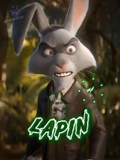 Lapin vs Carlos #hop #chickenhare #illumination #nwavestudios #netflix #vsedit #edit #easter