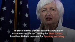 Stocks Set Records as Biden Becomes 46th President