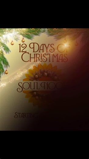🎄✨ The 12 Days of Christmas at Soul Nook ✨🎄 A season of gifting, giving back & gathering as a community. There’s a special kind of magic that happens when you step into a small country shop at Christmas… The twinkling lights, the familiar faces, and that feeling—the one that reminds you Christmas is about connection, kindness, and supporting the community that supports us. This year, Soul Nook is bringing that feeling to life with our 12 Days of Christmas Gifting & Giveaways… and you’re invite