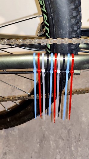 Zip tie chain guard for bike #mtb #bycycle | Fun Bikes