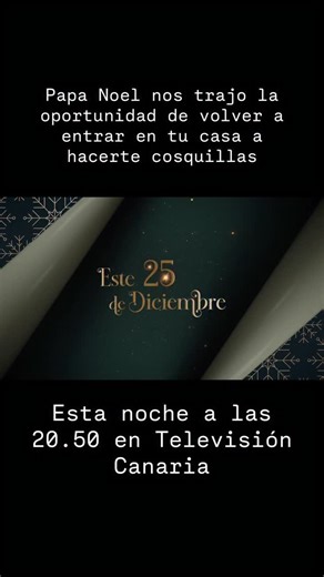 Kike Perez Rijo on Instagram: "Si ya lo disfrutaste, si no pudiste hacerlo, nunca será más especial que hacerlo con tu familia desde el sofá. Esta noche, un pisco antes de las 21.00h ENTRADAS PROHIVIDAS hacerlo su última aparición del año, esta vez en la tele. Por supuesto, en @rtvces"