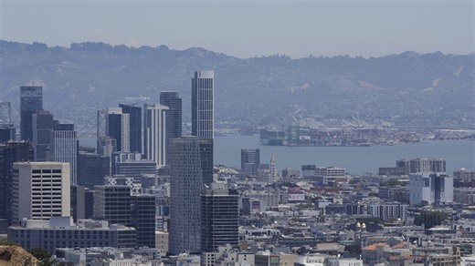Parts of San Francisco are sinking at a rapid pace, NASA data shows