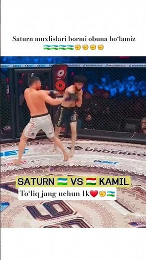 ❤Saturn vs Kamil🥱.....#mma #ufc #uzb #rek #mmafighter #sports #reels #boxing #hardwork #viral #edit