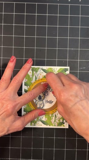 DIY Koala card for your bestie!