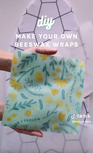 DIY beeswax wraps. Here is how to make your own beeswax wraps #diy #beeswaxwraps #makeyourown #craft #asmr #project