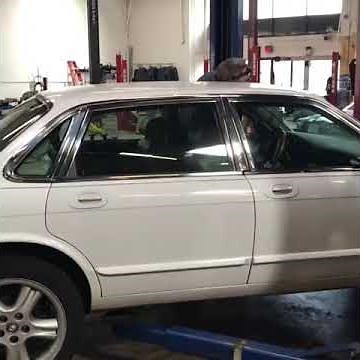 1998 #Jaguar XJR Service for #rearmainseal