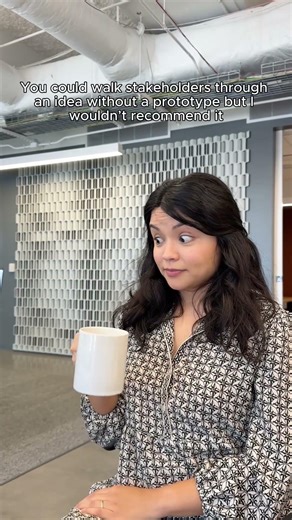 Talking through it vs letting everyone experience it