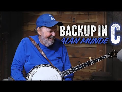 Alan Munde Teaches Banjo Backup in Key of C!