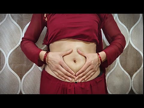 Relaxing Abdominal Massage ASMR | Stress Relief at Home
