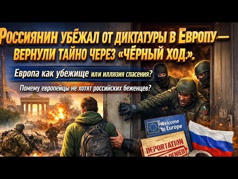Они думали, что спаслись в Германии, но их депортируют в Россию прямиком на передок🫵
