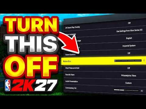10 SECRET Settings You NEED To Use in NBA 2K27