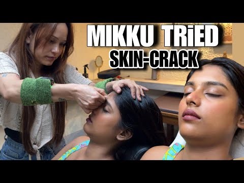 Mikku barber tried Nasal crack & Skin crack for the first time, Asmr head Massage 💆‍♂️ 💆‍♀️ Relaxx