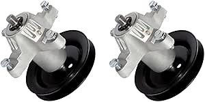 38" Lawn Mower Deck Spindle 918-04474A 618-04474A Assembly Fits for Cub Cadet Yard Man Huskee LT3800 Columbia CTL38G Murray M115 38 Lawn Tractor Replaces 618-04474 918-04495 618-04495 (2 Pack)