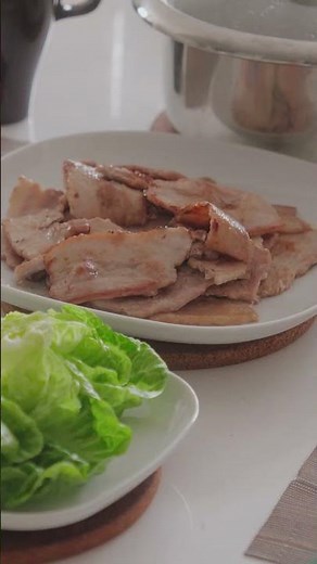 Making pork lettuce wraps like this #easyrecipe #foodshorts #wraps