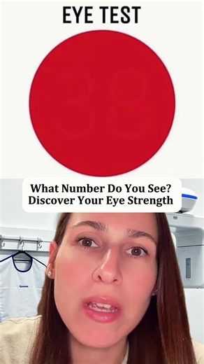 Red Dot Eye Test: What Number Do You See?