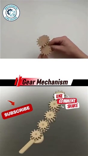 Gear Mechanism #viral #automobile #engineblock #autocadblocks #foryou #3dprinting #cncsoftware