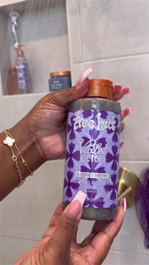 #TreeHutPartner Everything showers done right with this @Tree Hut epic line up… Violet Victory! 🧽🫧✨💜 #treehut #selfcareroutine #everythingshower #cleantok