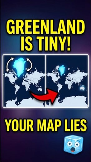 Your Map LIED to You About Greenland 😱