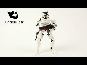 Lego Star Wars 75114 First Order Stormtrooper - Lego Speed Build