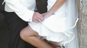 Beautiful Young Married Couple Enjoys Their Romantic Moments